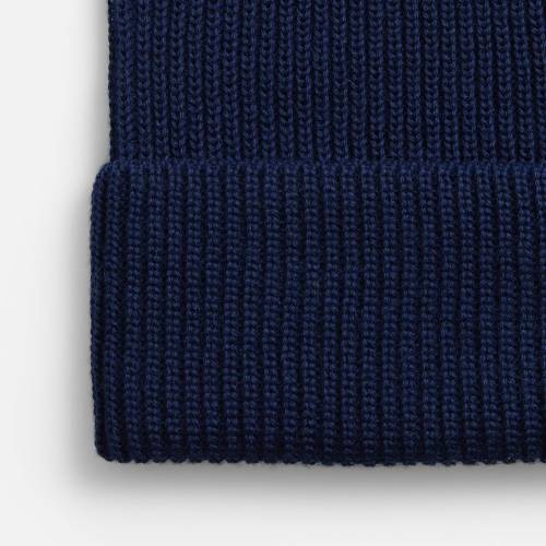 Шапка Nobilis Mono, темно-синяя фото 3 Шапка Nobilis Mono, темно-синяя фото 3