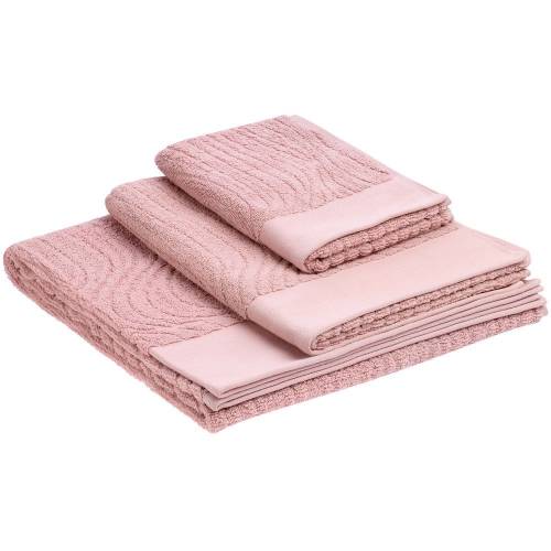 Полотенце New Wave, среднее, розовое фото 5