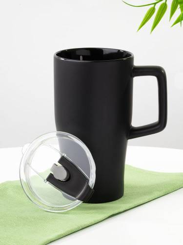 Кружка Grandios, черная фото 8