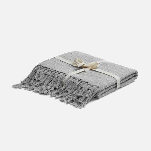 Плед Shimla, серый фото 2 Плед Shimla, серый фото 2