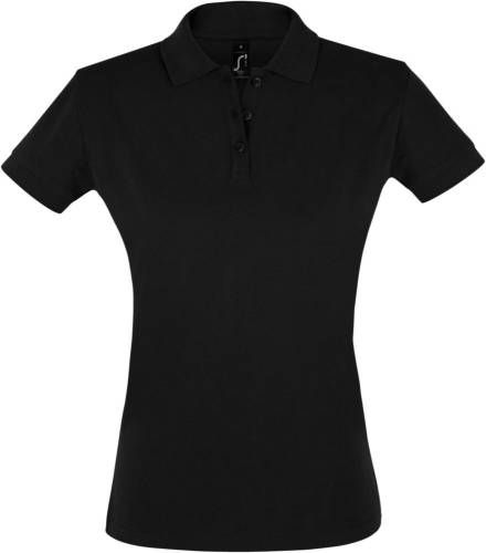 Рубашка поло женская Perfect Women 180 черная фото 2