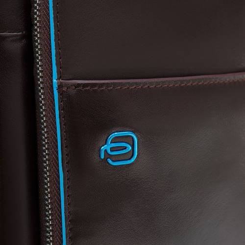 Сумка мужская для ноутбука Piquadro Blue Square, коричневая фото 8