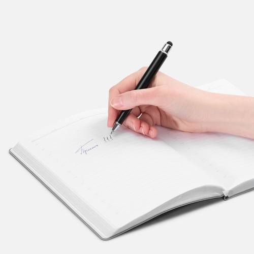 Роллер Scribo со стилусом, матовый черный фото 8