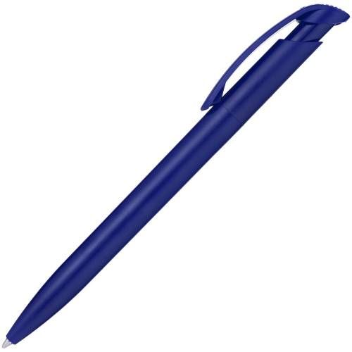 Ручка шариковая Clear Solid, синяя фото 3