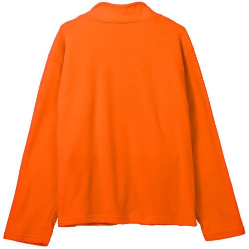 Куртка флисовая унисекс Manakin, оранжевая фото 3