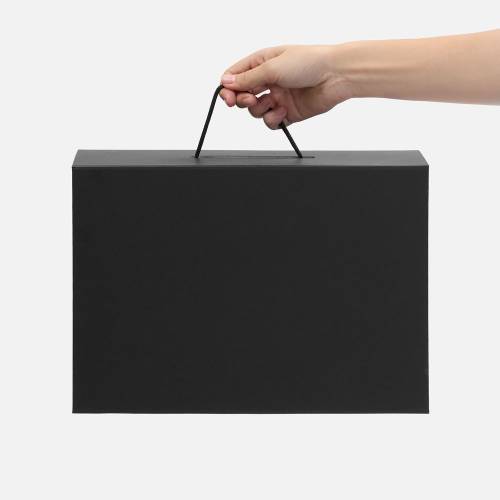 Коробка складная New Case Fold, черная фото 7