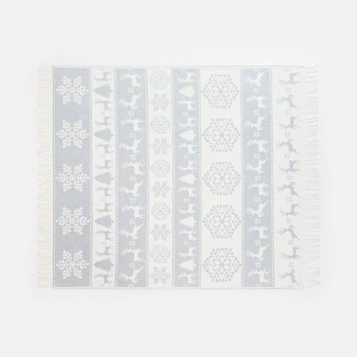 Плед «Скандинавия», серый фото 5