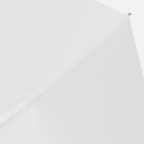 Зонт складной Basic, белый фото 8 Зонт складной Basic, белый фото 8