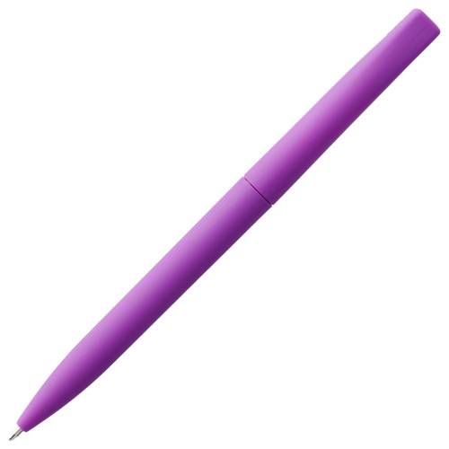 Ручка шариковая Pin Soft Touch, фиолетовая фото 5