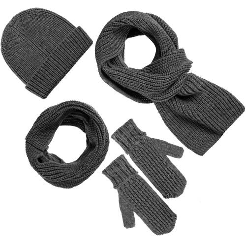 Шапка Nordkyn, серый меланж (эбонит) фото 3