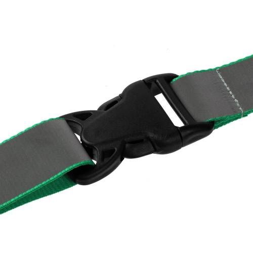 Лента светоотражающая Interlevel, зеленая с серым фото 6