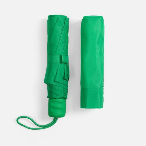 Зонт складной Basic, ver.2, зеленый фото 8