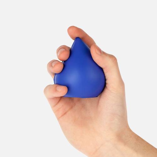 Антистресс «Капля», синий фото 4 Антистресс «Капля», синий фото 4