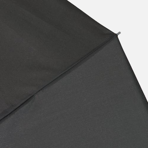 Зонт обратного сложения inLoop с ручкой-карабином, черный фото 11