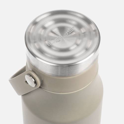 Термобутылка Tateyama, серо-бежевая фото 5 Термобутылка Tateyama, серо-бежевая фото 5