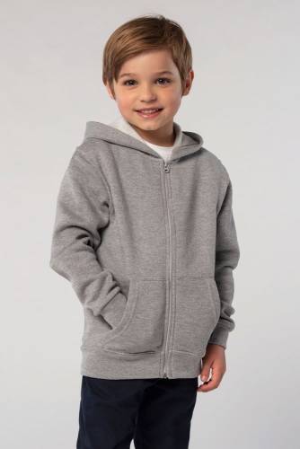 Толстовка детская Stone Kids, серый меланж фото 5