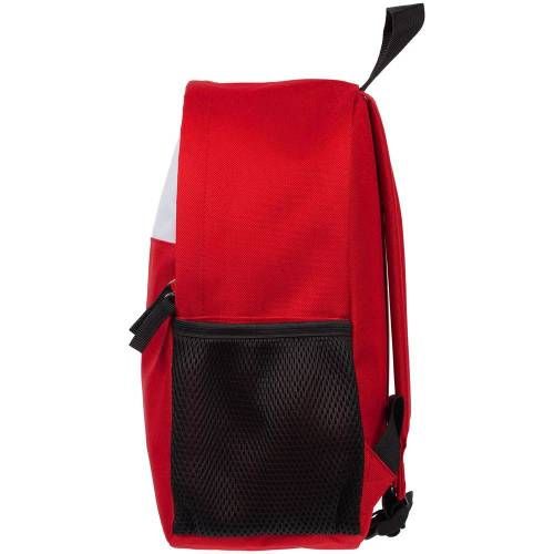 Детский рюкзак Comfit, белый с красным фото 4