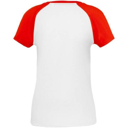 Футболка женская «Ищи суть», белая с красным фото 4