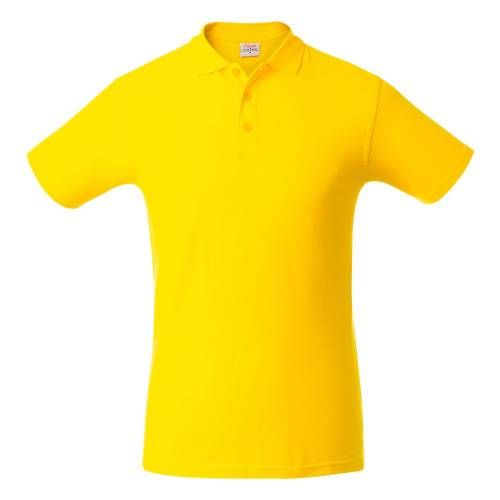 Рубашка поло мужская Surf, желтая фото 2