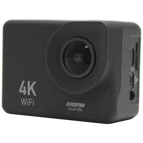 Экшн-камера Digma DiCam 850, черная фото 3