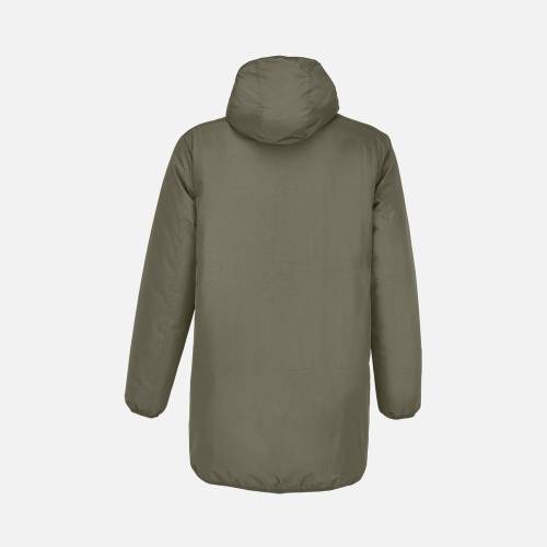 Куртка-парка унисекс Reverse, темный хаки фото 3