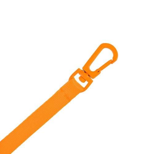 Застежка-карабин Snap Hook, S, оранжевый неон фото 3