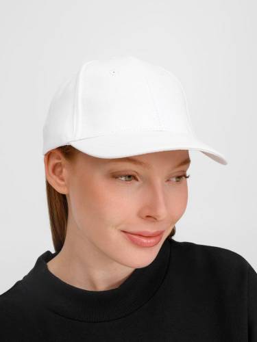 Бейсболка Apollo, белая фото 8