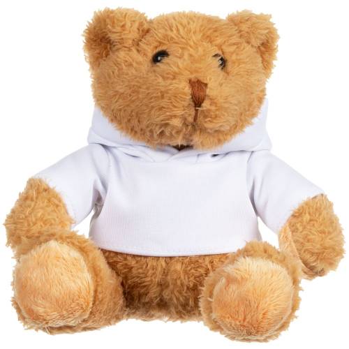 Мягкая игрушка «Мишка Cuddleton» в белом худи фото 2