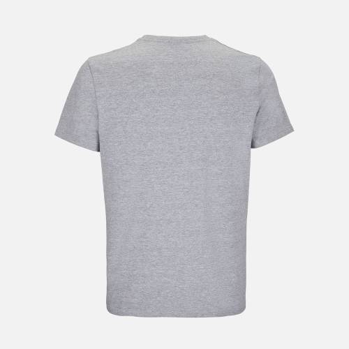 Футболка унисекс Lyam, серый меланж фото 3