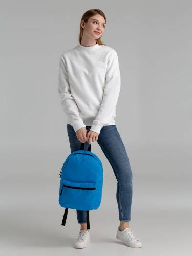 Рюкзак Manifest Color из светоотражающей ткани, синий фото 9