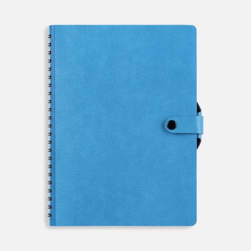 Ежедневник Strep Front на заказ, недатированный, голубой фото 2