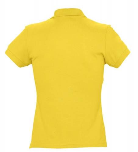 Рубашка поло женская Passion 170, желтая фото 3