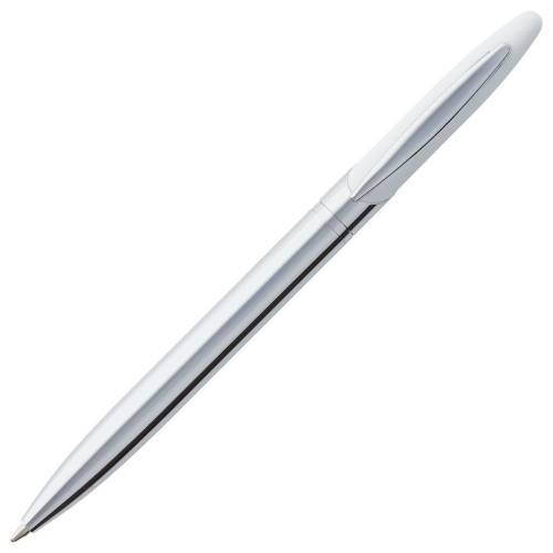 Ручка шариковая Dagger Soft Touch, белая фото 4