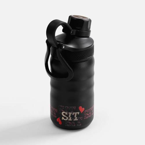 Термобутылка Fujisan 2.0, черная фото 17