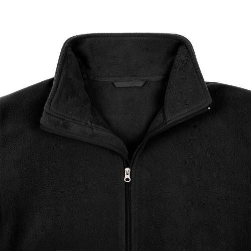 Куртка флисовая унисекс Nesse, черная фото 4