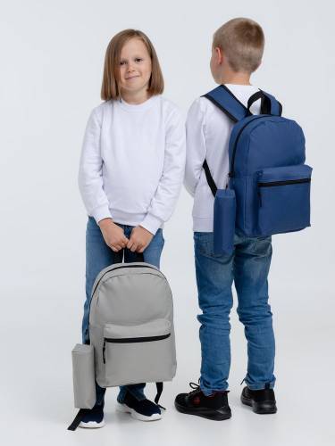 Детский рюкзак Base Kids с пеналом, серый фото 11