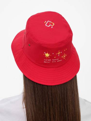 Панама Pana Vista, красная фото 11