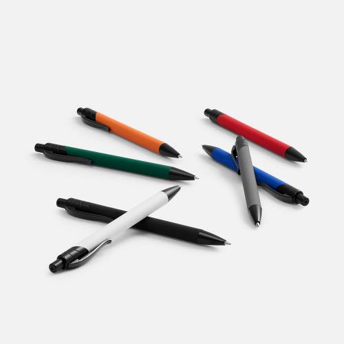 Ручка шариковая Undertone Black Soft Touch, белая фото 6
