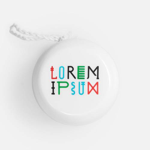 Антистресс-игрушка йо-йо Loopy, белая фото 5