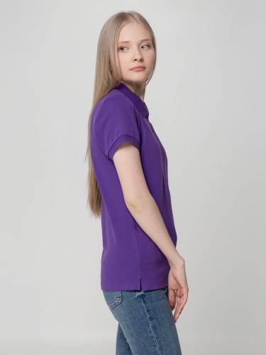Рубашка поло женская Virma Lady, фиолетовая фото 7