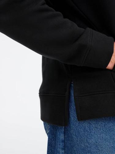 Худи оверсайз унисекс Tolla, черное фото 15