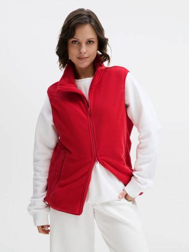 Жилет флисовый унисекс Ben Mac, красный фото 11