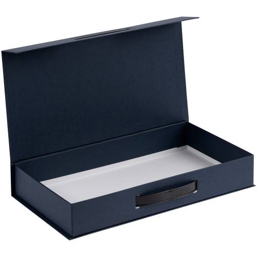 Коробка с ручкой Platt, синяя фото 5
