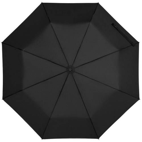 Зонт складной Hit Mini, ver.2, черный фото 3