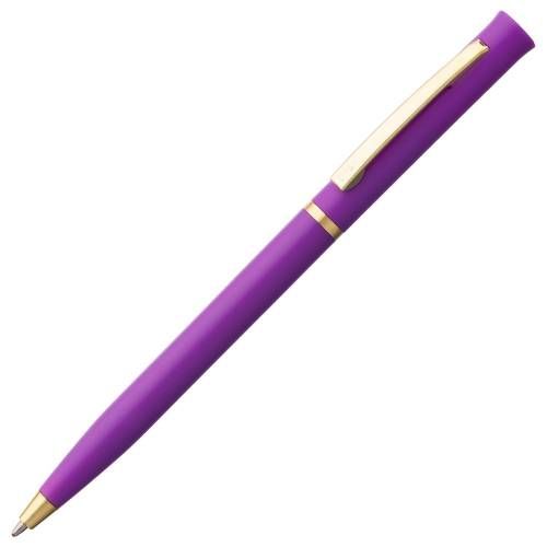 Ручка шариковая Euro Gold, фиолетовая фото 2