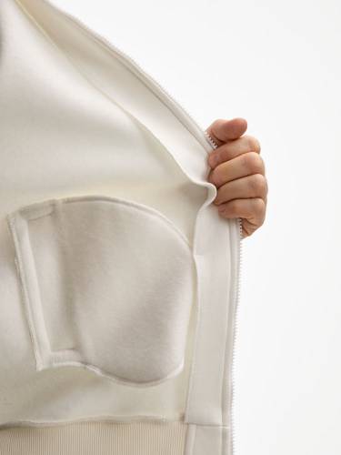 Бомбер унисекс Estado, молочно-белый фото 18 Бомбер унисекс Estado, молочно-белый фото 18