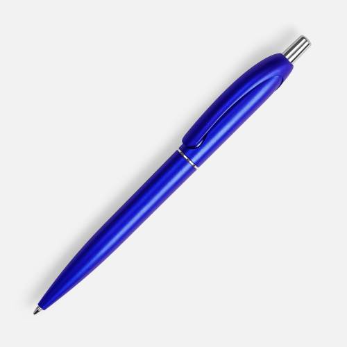 Ручка шариковая Bright Spark, синий металлик