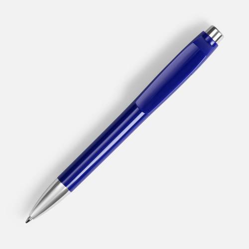 Ручка шариковая Klippa, синяя фото 3