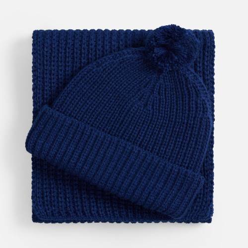 Шарф Nordkapp, темно-синий (кобальт) фото 5