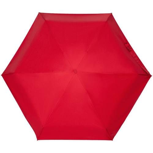 Складной зонт Color Action, в кейсе, красный фото 5